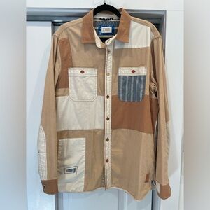 Scotch & Soda Patchwork Shirt Size L